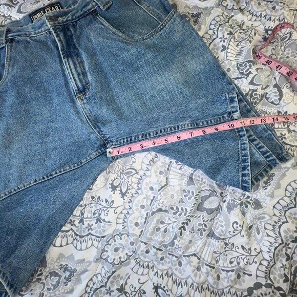 Pure Gear Men's Denim Shorts Size 36 Length 12" Medium Blue Wash Vintage - Picture 6 of 11